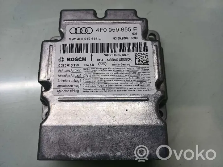 Audi A6 S6 C6 4F Oro pagalvių komplektas 4F0910655Q