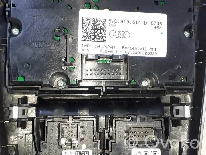 Audi A3 S3 8V Monikäyttöinen ohjauskytkin/nuppi 8V0919614K