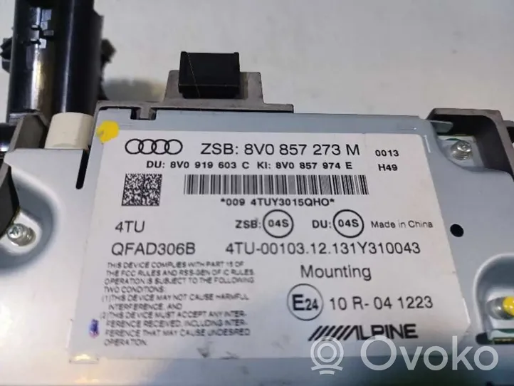Audi A3 S3 8V Radija/ CD/DVD grotuvas/ navigacija 8V0035840B