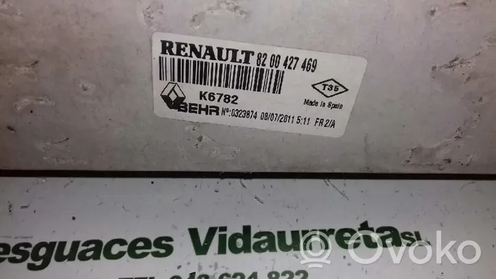 Renault Kangoo II Chłodnica powietrza doładowującego / Intercooler 8200427469