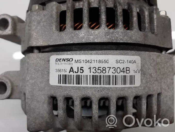 Opel Zafira C Generaattori/laturi 95527140