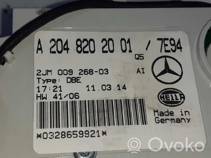 Mercedes-Benz CLK AMG A208 C208 Autre éclairage intérieur A2048202001