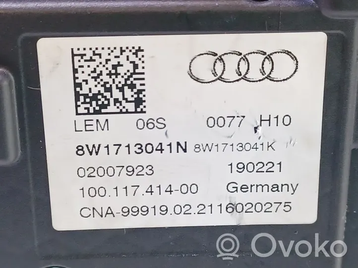 Audi A4 Allroad Levier de changement de vitesse 8W1713041Q