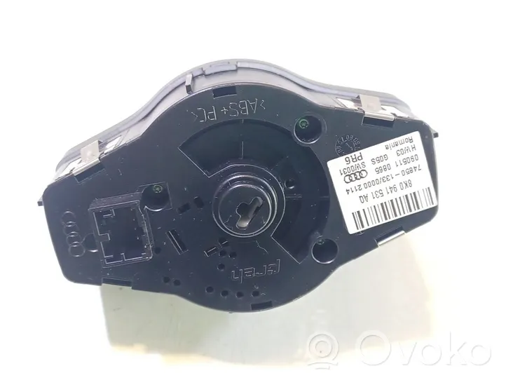 Audi A5 Sportback 8TA Interruttore di regolazione dell’illuminazione del quadro 8K0941531AQ