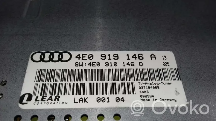 Audi A6 S6 C6 4F Centralina Audio Hi-fi 4E0918146A