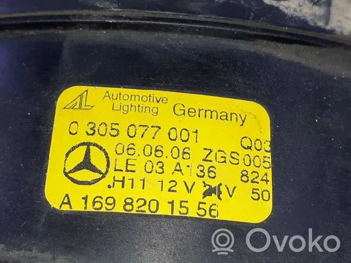 Mercedes-Benz R W251 Fendinebbia anteriore A1698201556