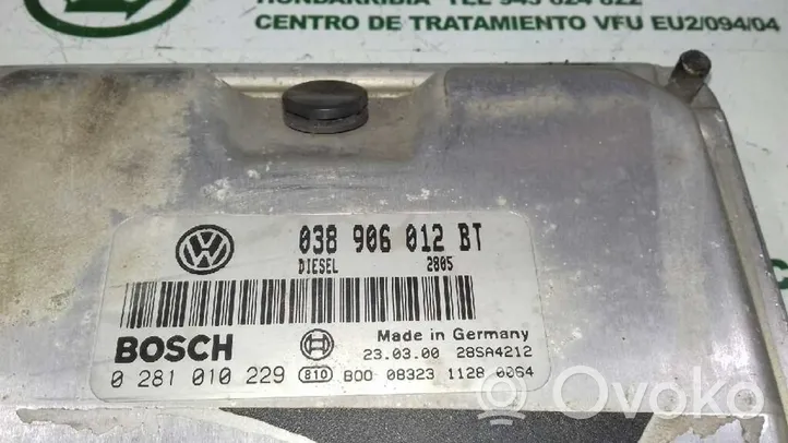 Seat Toledo II (1M) Centralina/modulo motore ECU 038906012BT