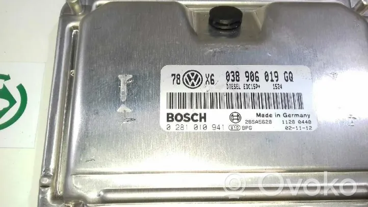 Volkswagen Passat Alltrack Moottorin ohjainlaite/moduuli (käytetyt) 038906019GQ