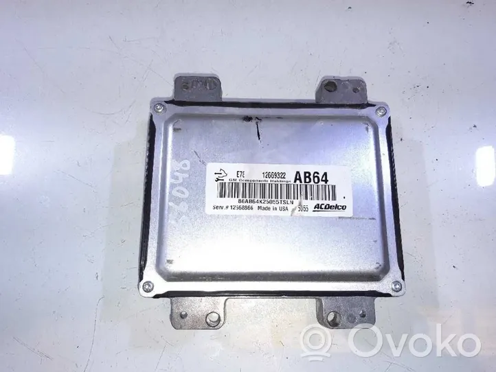 Opel Adam Centralina/modulo motore ECU 12669322