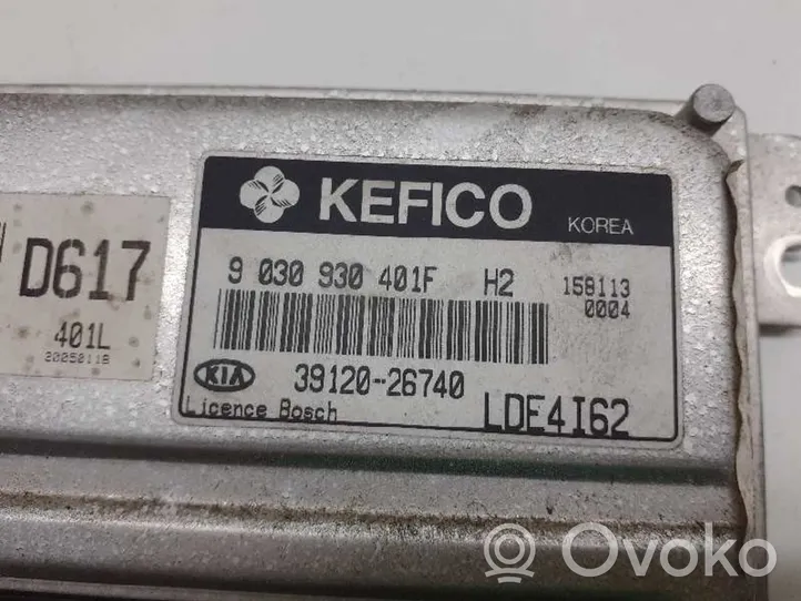 KIA Cerato Engine control unit/module ECU 3912026740