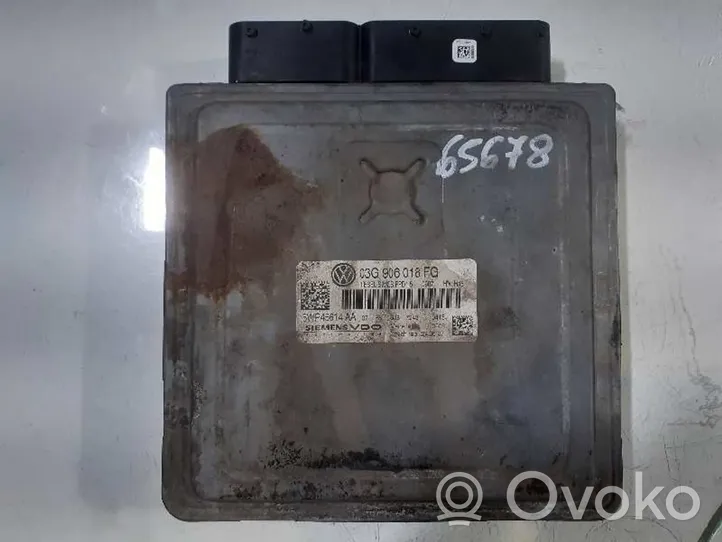 Volkswagen Passat Alltrack Komputer / Sterownik ECU silnika 03G906018FG