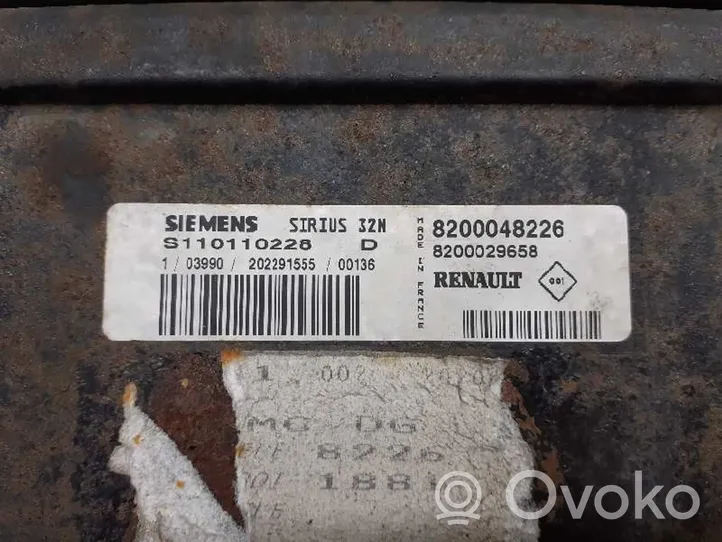 Renault Scenic RX Komputer / Sterownik ECU silnika 8200048226