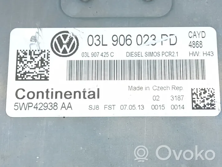 Volkswagen Caddy Engine control unit/module ECU 03L906023TH