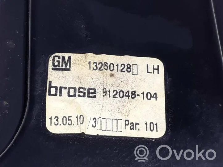 Opel Astra H Lève-vitre manuel de porte avant 13260128