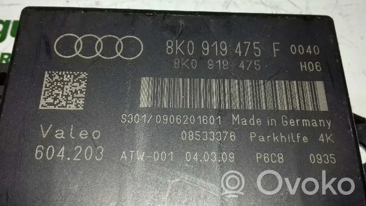 Audi A4 Allroad Inne komputery / moduły / sterowniki 8K0919475F