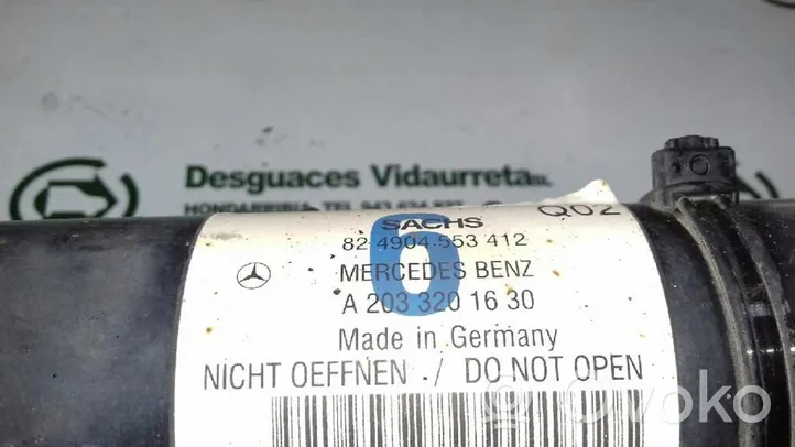 Mercedes-Benz CLK AMG A208 C208 Amortisseur avant avec ressort A2033201630