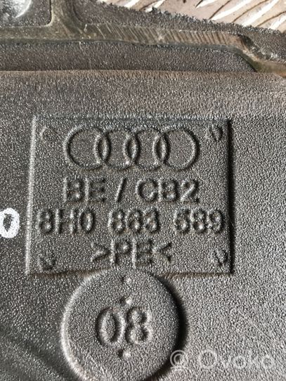 Audi A4 S4 B7 8E 8H Aizmugurējo durvju skaņas izolācija 8H0863589