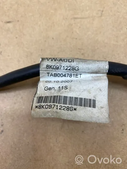 Audi A4 S4 B8 8K Cable negativo de tierra (batería) 8K0971228G