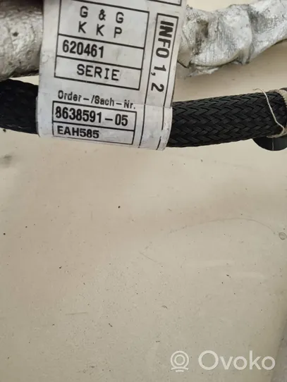 BMW 3 F30 F35 F31 Laidai (starterio) 8635694