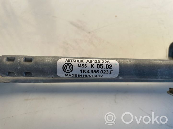 Volkswagen Scirocco Mechanizm i silniczek wycieraczek szyby przedniej / czołowej 1K8955119F