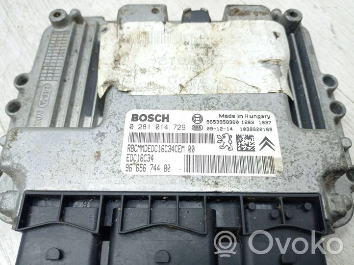 Peugeot 3008 I Calculateur moteur ECU 9665674480