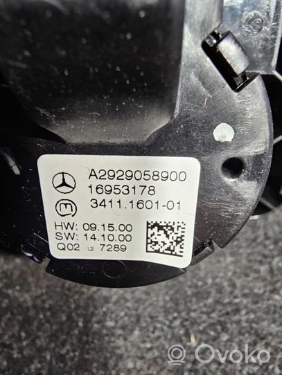 Mercedes-Benz ML W166 Jousituksen ajokorkeuden/tilan kytkin A2929058900
