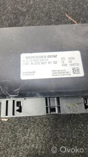 Mercedes-Benz E W213 Galios (ECU) modulis A2139002401