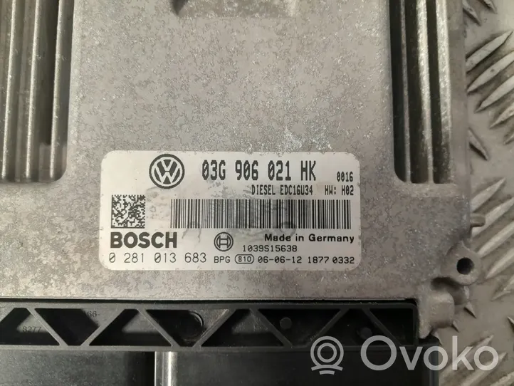 Volkswagen Touran I Centralina/modulo del motore 03G906021HK