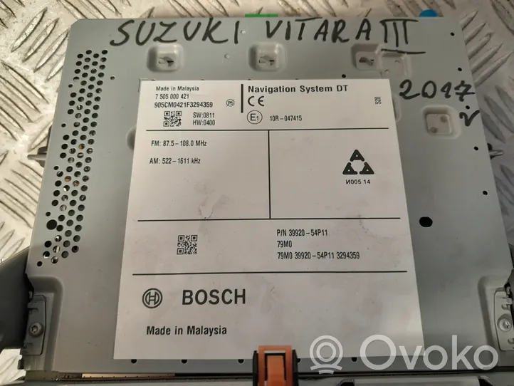 Suzuki Vitara (LY) Monitor / wyświetlacz / ekran 3992054PA2