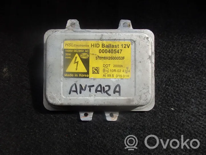 Opel Antara Modulo di zavorra faro Xenon 00040547