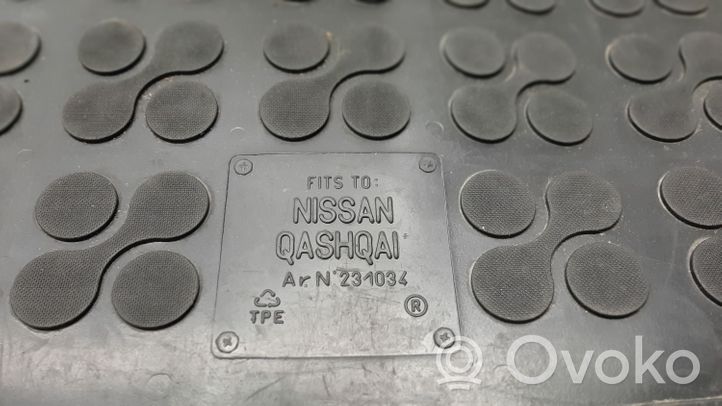 Nissan Qashqai Bagažinės kilimėlis (guminis) 231034