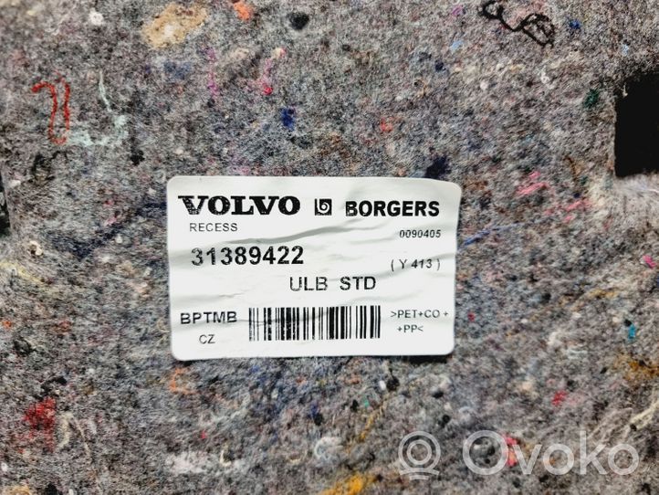 Volvo XC60 Wykładzina podłogowa bagażnika 31389422