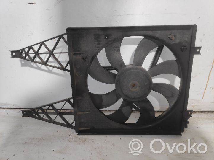 Volkswagen Polo IV 9N3 Ventilatore di raffreddamento elettrico del radiatore 55D300170