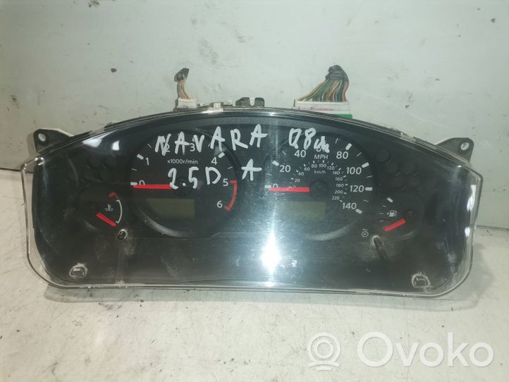 Nissan Navara D40 Geschwindigkeitsmesser Cockpit 1018888