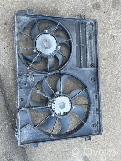 Volkswagen Jetta VI Radiator cooling fan shroud 