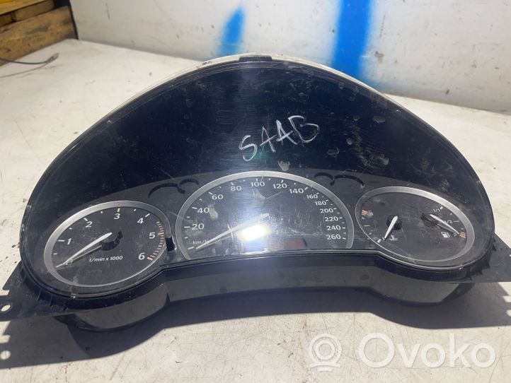 Saab 9-3 Ver2 Tachimetro (quadro strumenti) 7553536