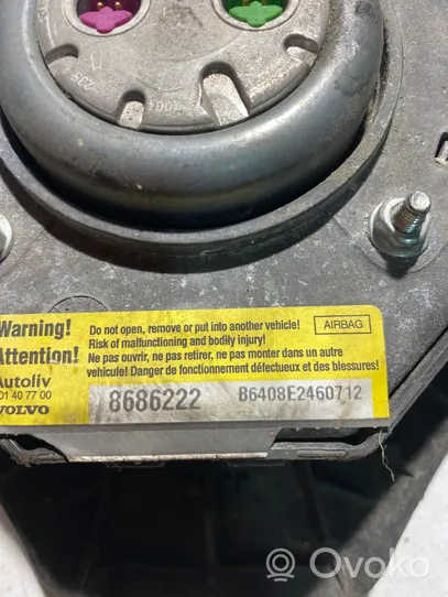 Volvo S60 Poduszka powietrzna Airbag kierownicy 8686222