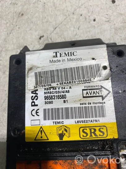 Citroen C3 Airbag control unit/module 9658316580