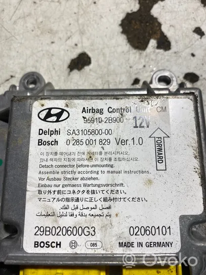 Hyundai Santa Fe Airbag control unit/module 959102B900