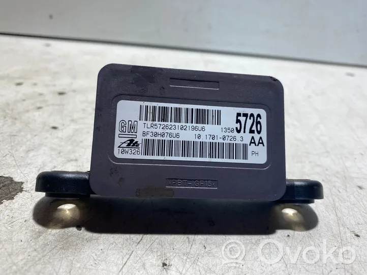 Opel Astra J ESP acceleration yaw rate sensor 10170107263