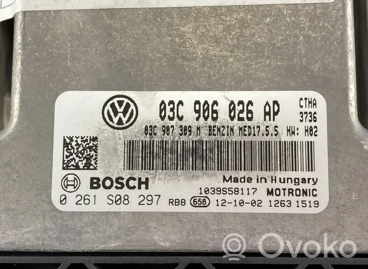 Volkswagen Sharan Sterownik / Moduł ECU 03C906026AP