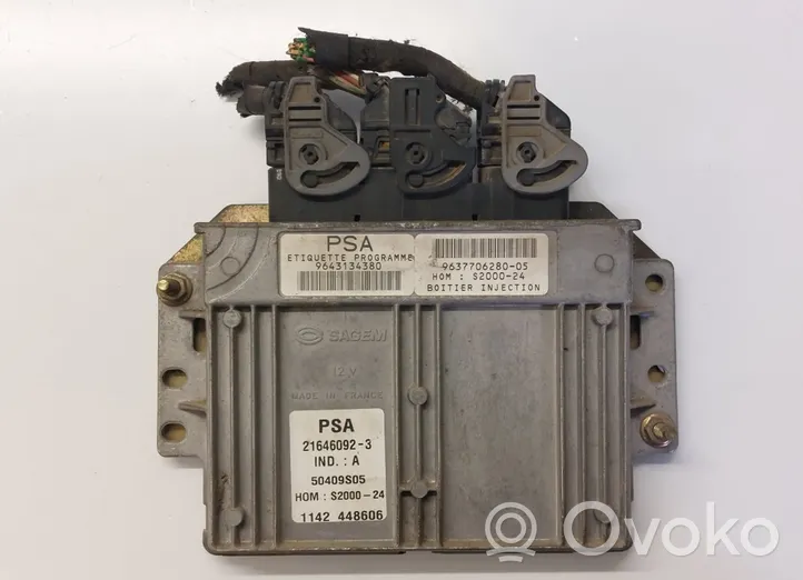 Peugeot Partner Sterownik / Moduł ECU 9643134380