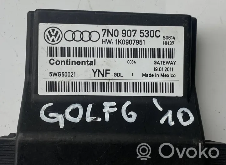 Volkswagen Golf VI Väylän ohjainlaite 7N0907530C