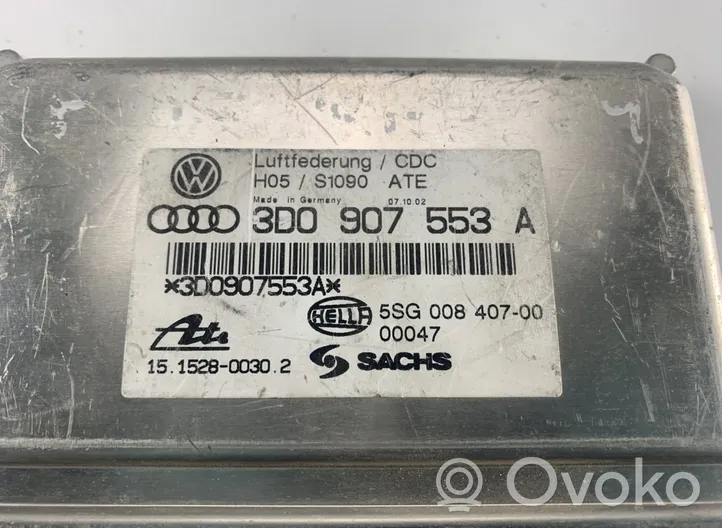 Volkswagen Phaeton Jousituksen ohjainlaite/moduuli 3D0907553A