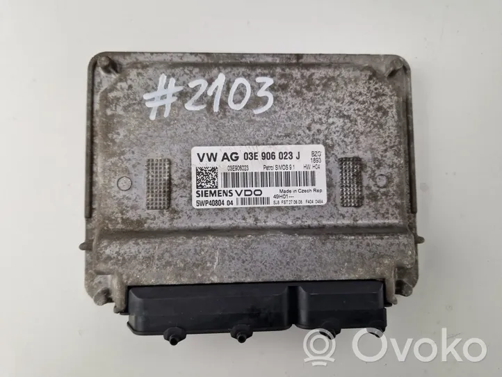 Skoda Roomster (5J) Sterownik / Moduł ECU 03E906023J