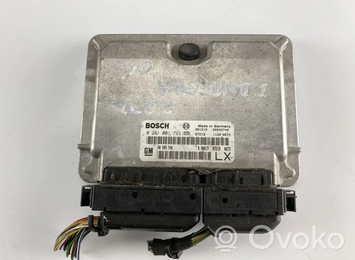 Opel Frontera B Calculateur moteur ECU 0281001793