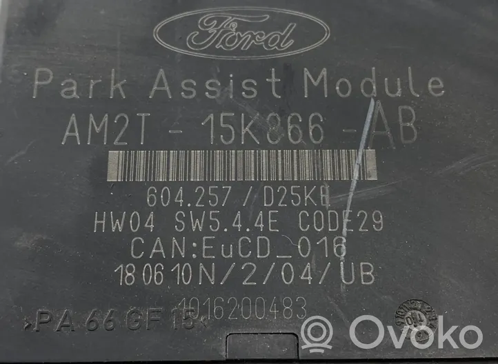 Ford Galaxy Pysäköintitutkan (PCD) ohjainlaite/moduuli AM2T15K866AB