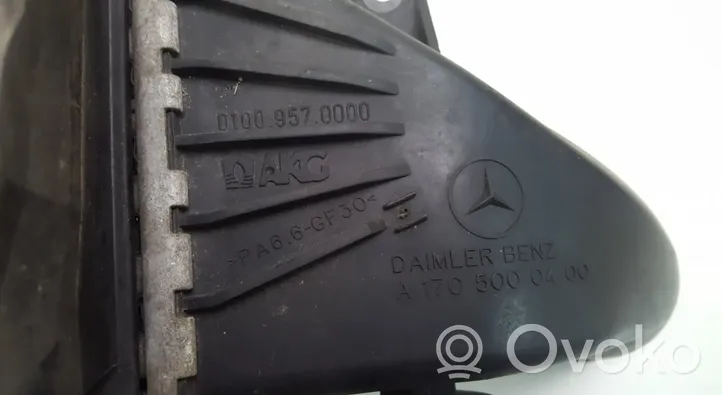 Mercedes-Benz SLK R170 Радиатор интеркулера A1705050630
