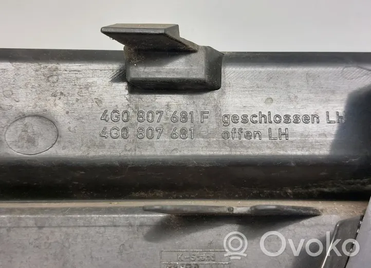 Audi A6 S6 C7 4G Mascherina inferiore del paraurti anteriore 4G0807151