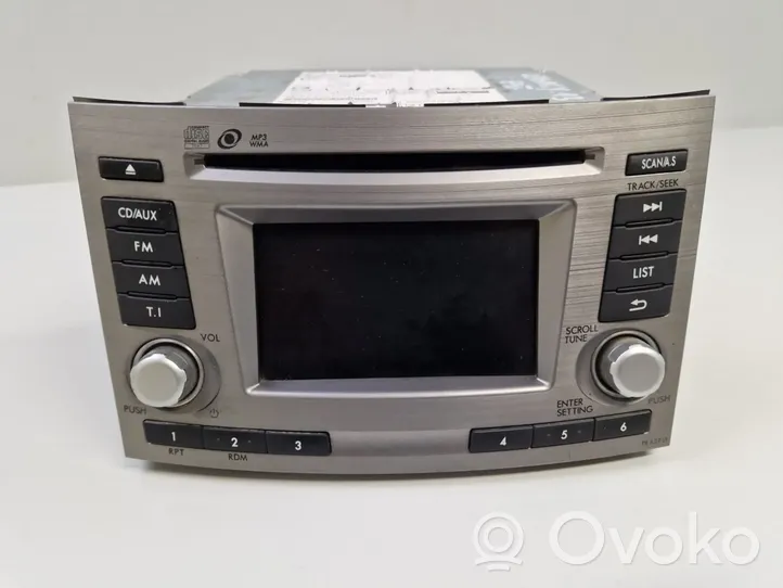 Subaru Legacy Unité principale radio / CD / DVD / GPS 86201AJ420